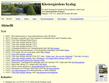 Tablet Screenshot of klostergardens-byalag.se